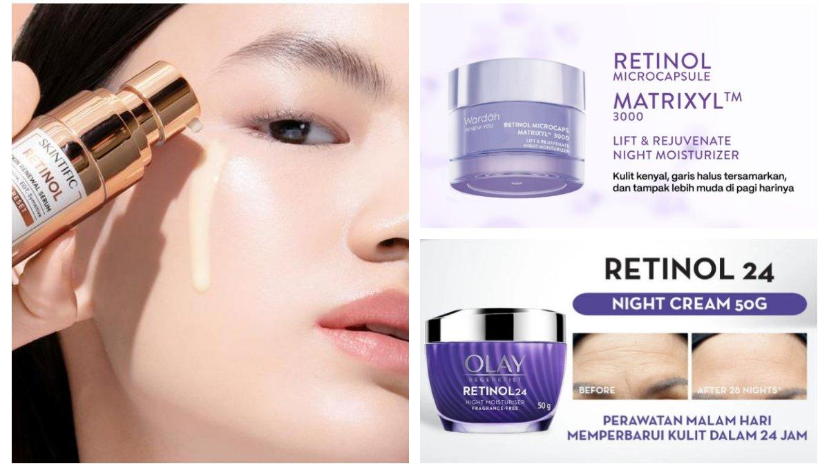 Skincare retinol yang aman dan sudah BPOM.