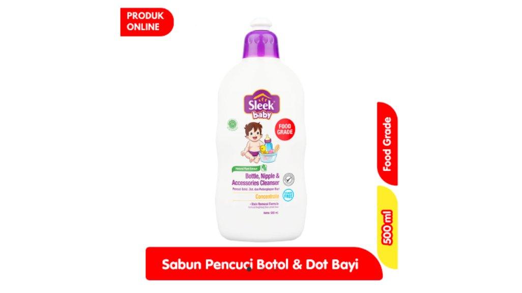 Sleek Baby Bottle Nipple & Accessories Cleanser Botol 500ml
