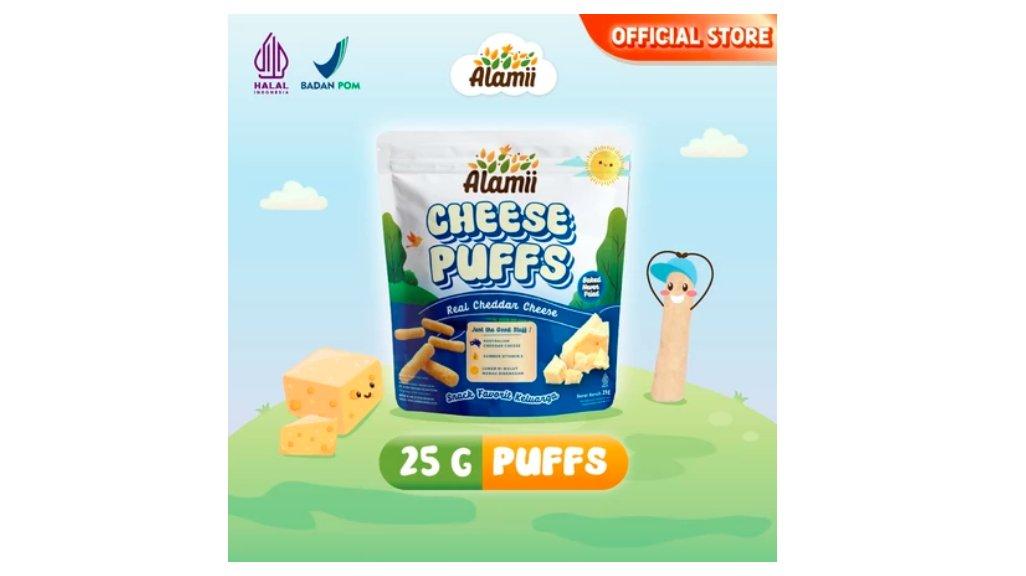 Snack Sehat Anak - Alamii Puffs - Gluten Free