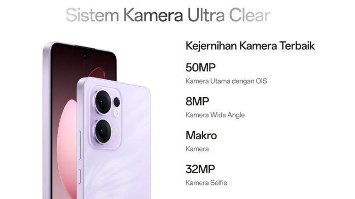 Spek kamera OPPO Reno13 F 5G