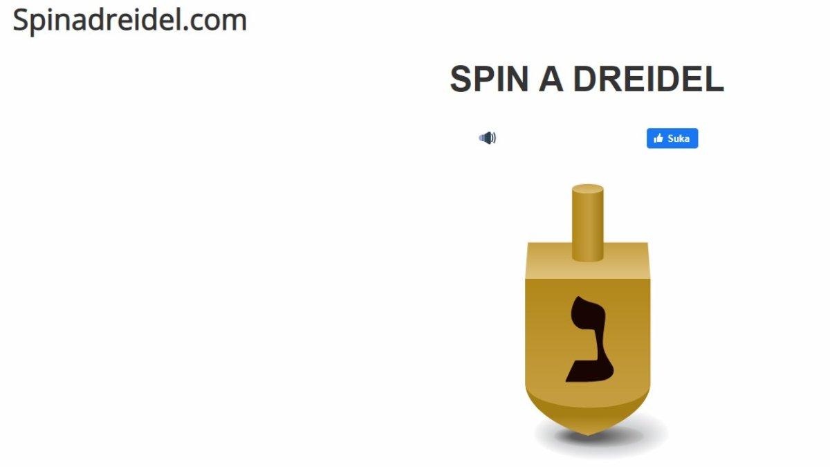 Spin dreidel