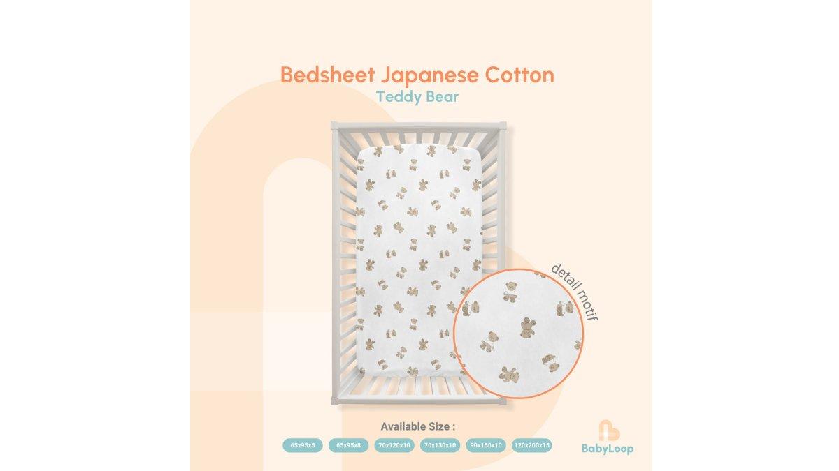 Sprei Katun Jepang - Japanese Cotton Bedsheet Animal - Baby Loop
