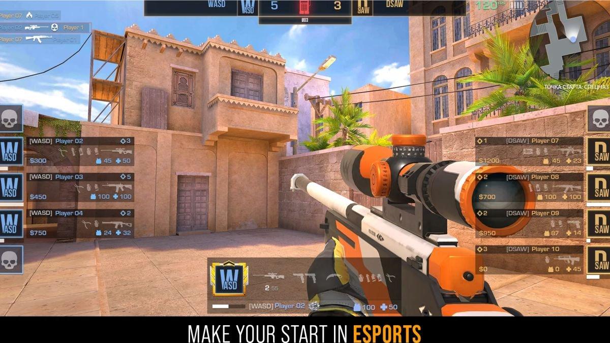 Ilustrasi gameplay Standoff 2