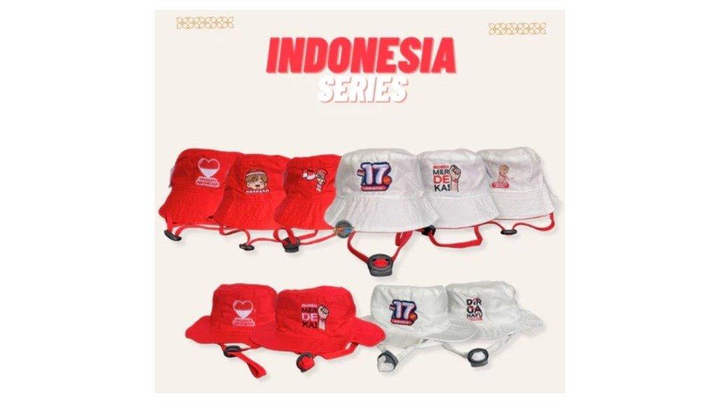 Starkids Caps - Topi Anak Model Bucket dan Rimba Indonesia Series 17 Agustusan