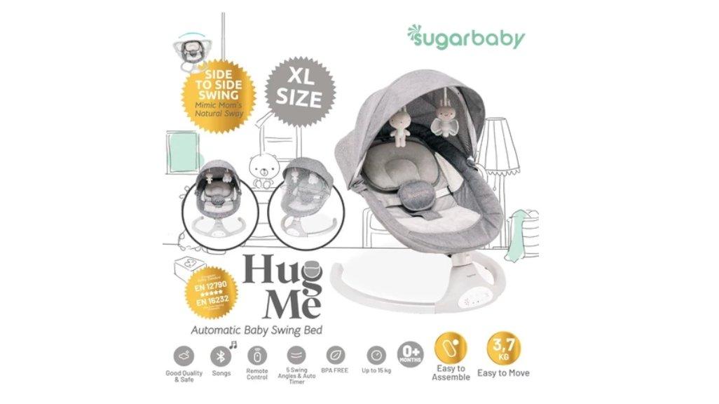 Sugar Baby HUG ME Automatic Baby Swing Bed