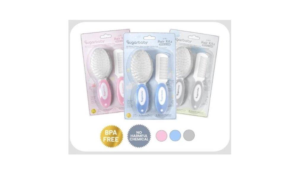 Sugarbaby 2in1 Hair Kits Brush & Comb Aman Bayi
