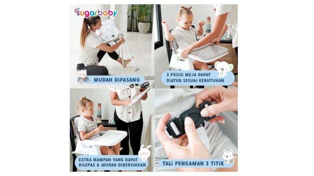 Sugarbaby Fun Chair (Convertible Baby High Chair 6in1)