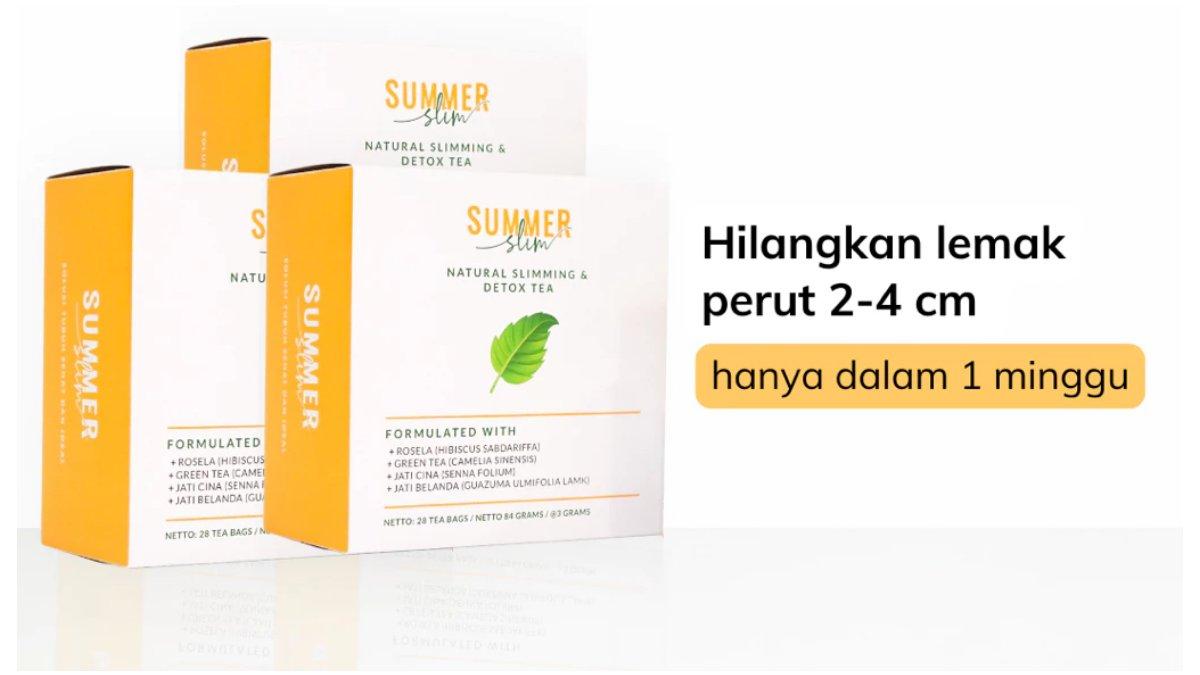 Summer Slim Natural Slimming & Detox Tea