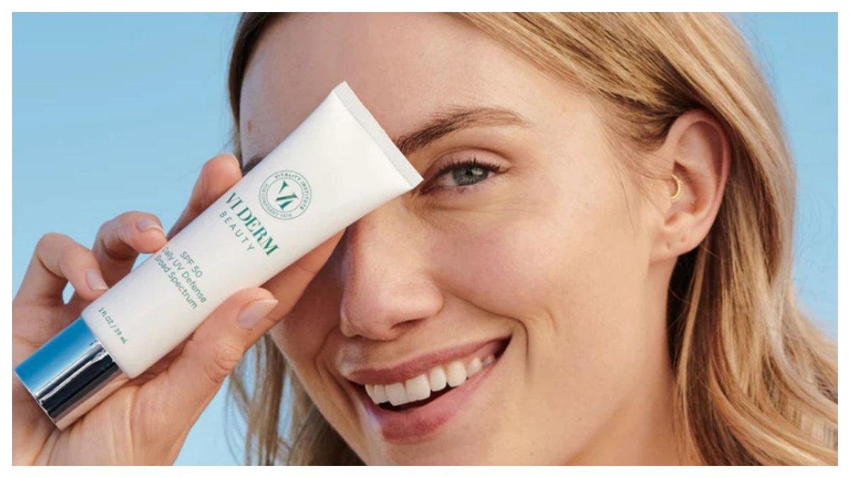 Sunscreen yang punya label board spectrum