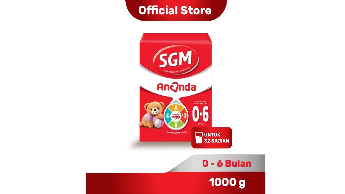 Susu Bayi SGM Ananda 1 tersedia di Indomaret terdekat.