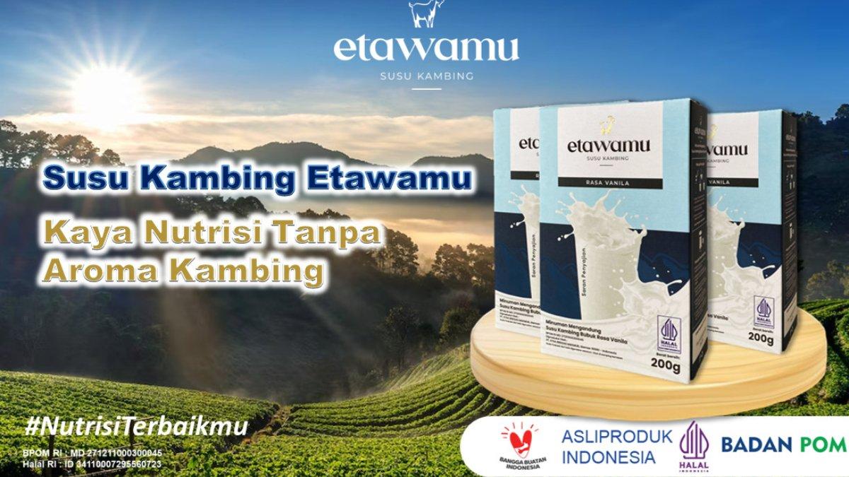 Susu Kambing Etawamu Vanilla