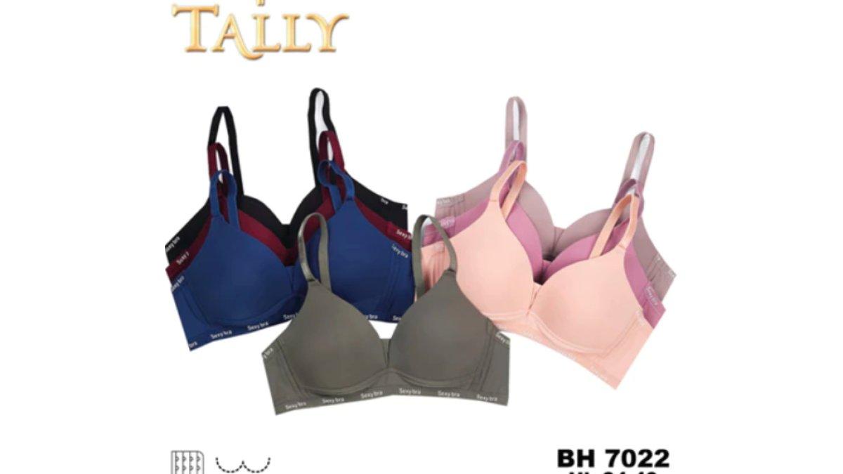 TALLY Bra Busa Tipis Tanpa Kawat 7022