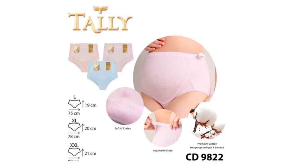 TALLY CD 9822 Celana Dalam Hamil Polos