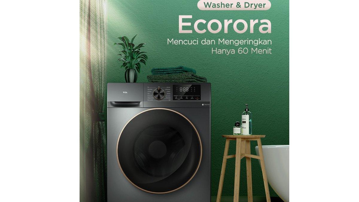 TCL Mesin Cuci Front Loading Washer Dryer