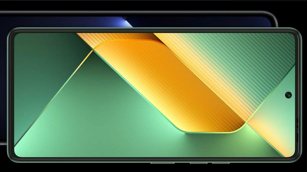 Ilustrasi bentang layar TECNO POVA 6 Pro 5G