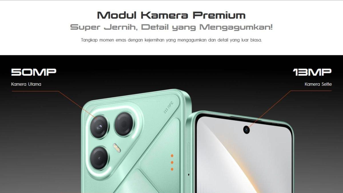 Ilustrasi kamera TECNO POVA 7 5G