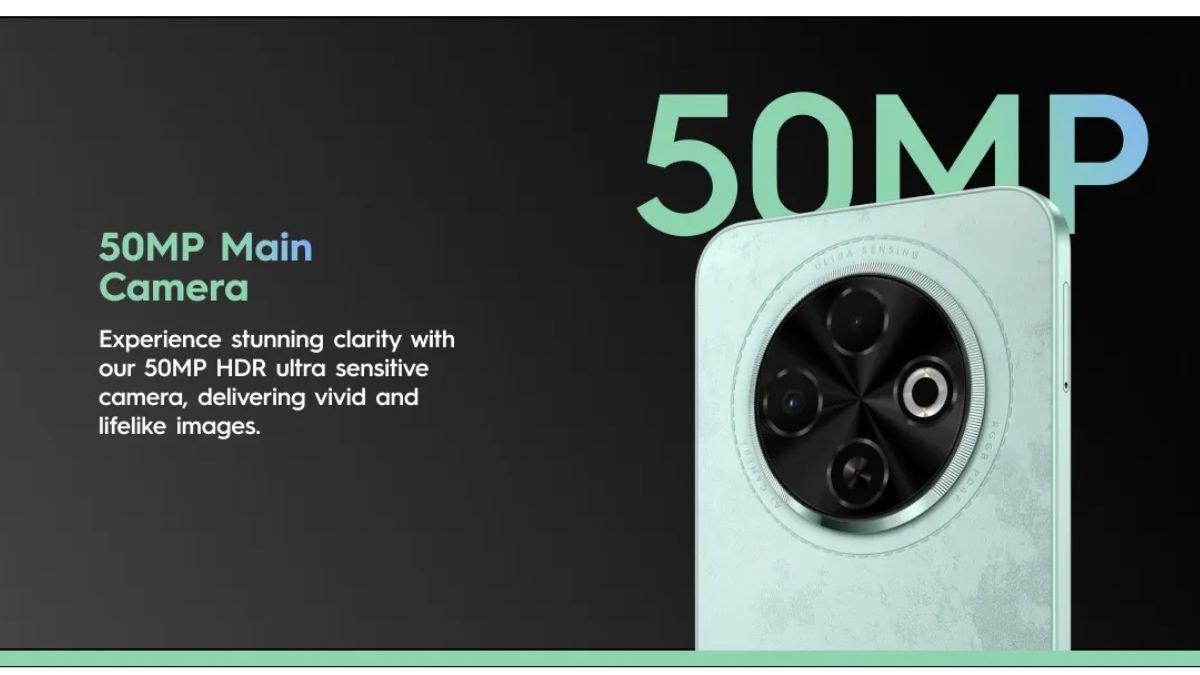 TECNO SPARK 30C hadir menyuguhkan kamera utama 50 MP