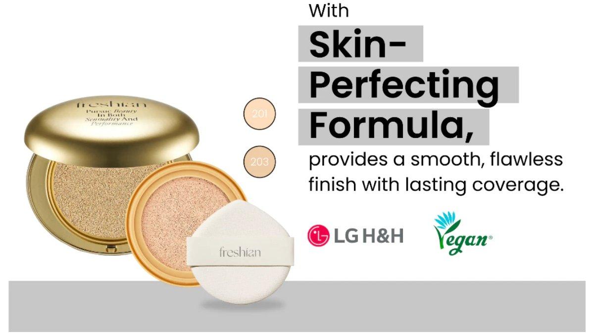 THE FACE SHOP Egg-like Cover Cushion SPF50+ PA++++