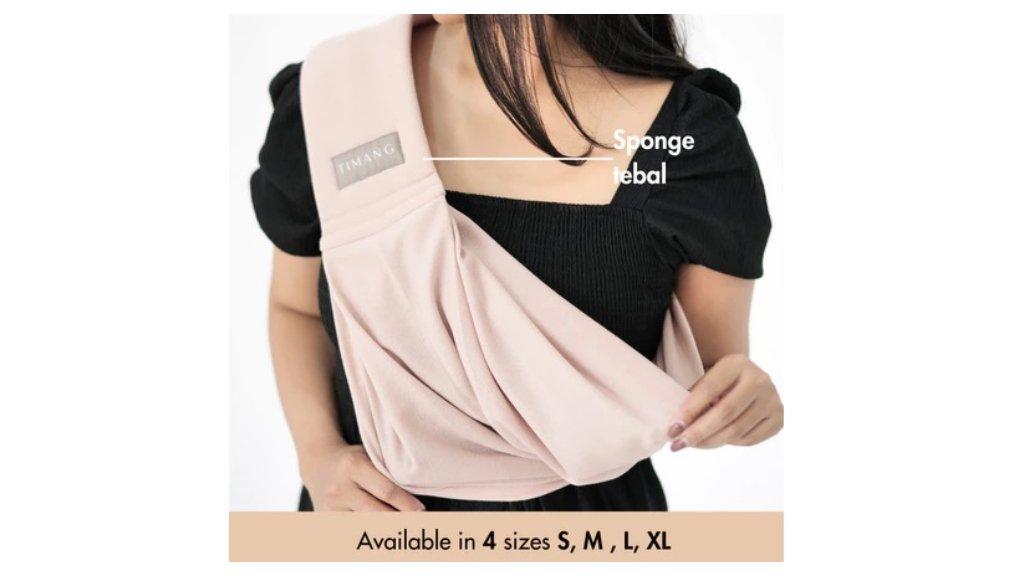 TIMANG - Gendongan Bayi Depan Samping Baby Pouch / Baby Sling / Instant Geos / Gendongan Instan