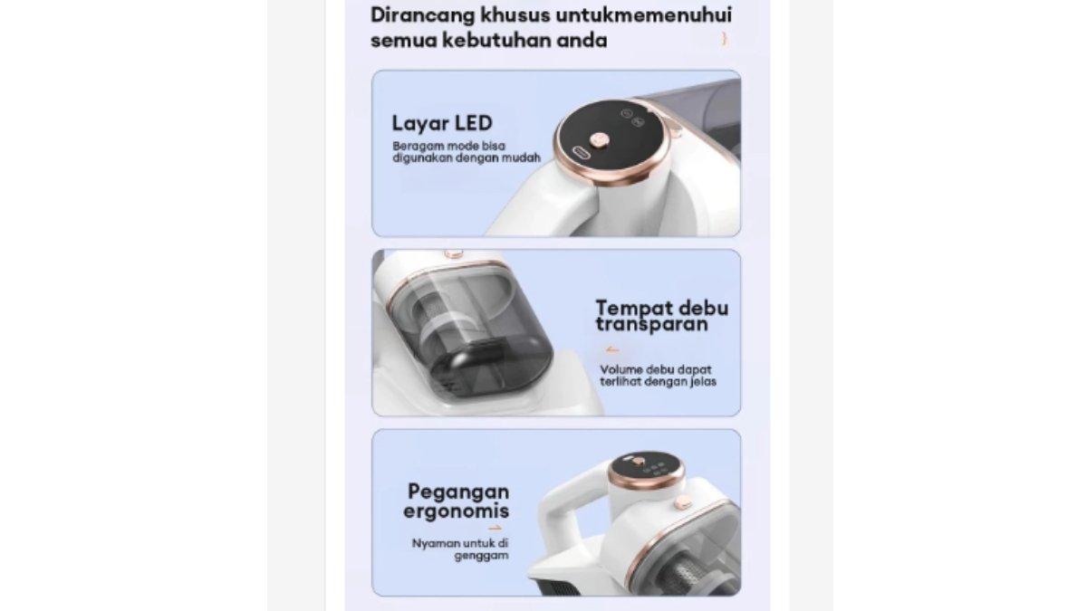 TIXX Dust Mite Vacuum Cleaner