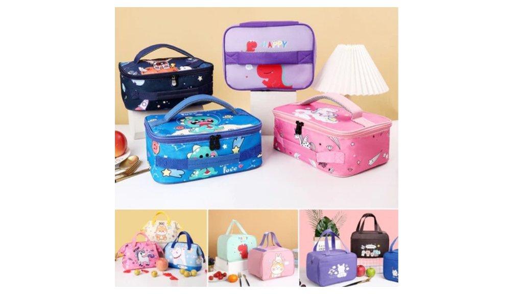 Tas Bekal Lunch | Tas Bento Aluminium | Lunch Bag Premium
