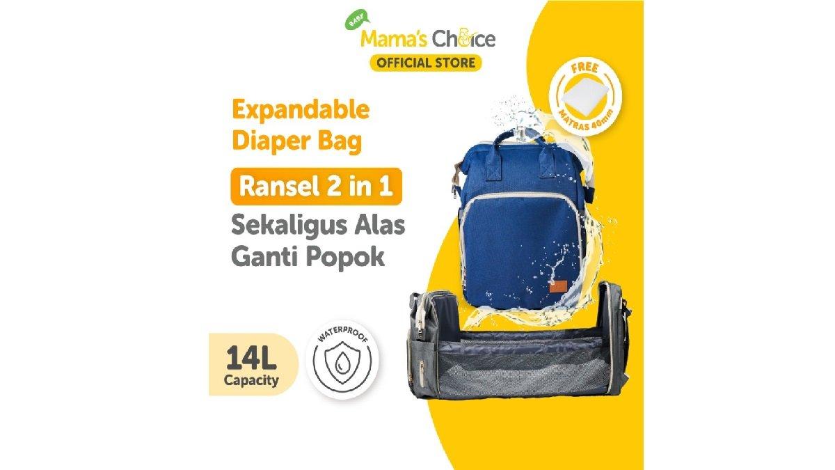 Rekomendasi Diaper Bag/ Tas dan Alas Tidur Lipat Bayi Mama's Choice.