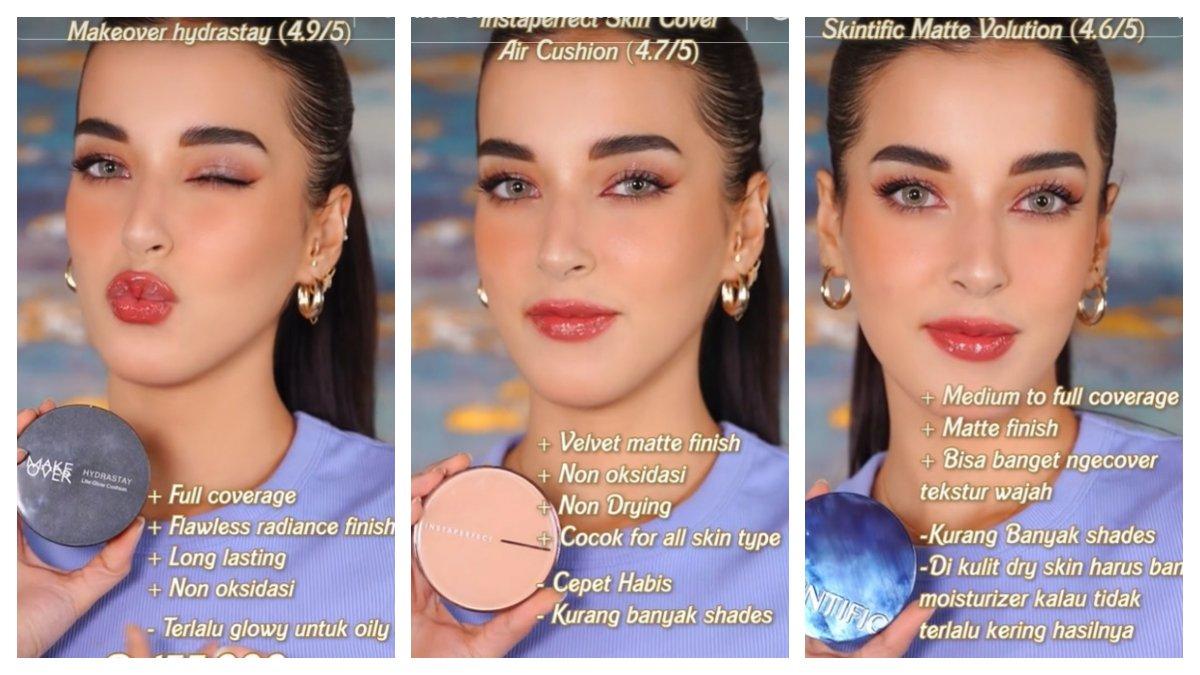 Tasya Farasya membagikan review produk cushion