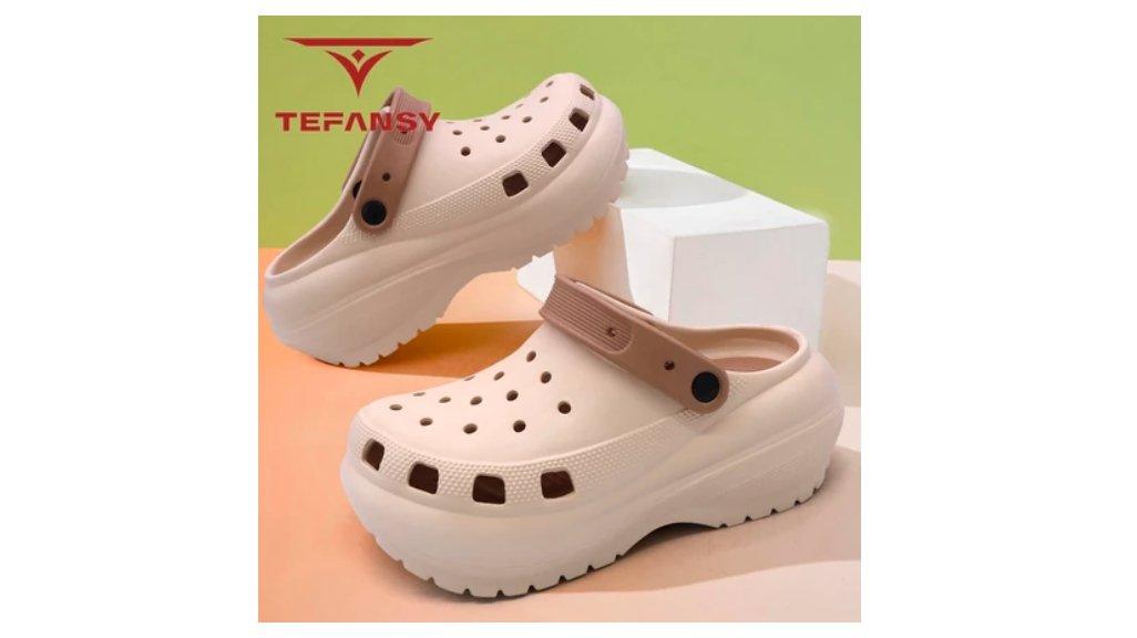 Tefansy Sandal Baim Wanita Korea Sandal Kodok Wanita Kekinian Sandal Jelly Wanita Selop
