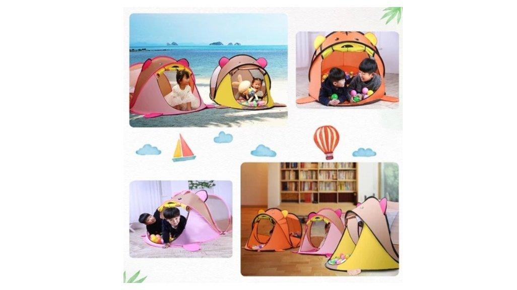 Tenda Anak/Tenda Camping Anak Lipat Mainan/Tenda Anak Karakter /TENDA CAMPING ANAK LIPAT Motif Hewan