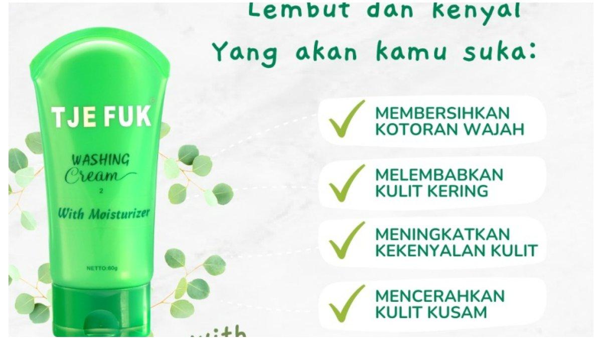Tje Fuk Washing Cream With Moisturizer 