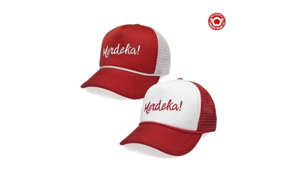 Topi Anak 17 Agustus Merah Putih trucker Hat Merdeka Independent Day Indonesia Orkids