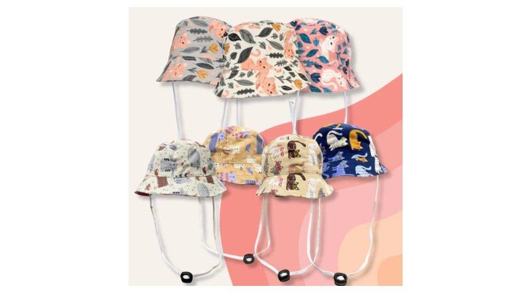 Topi Bucket Hat Anak dan Balita/ Topi pantai anak Untuk Usia 0 - 8 Tahun