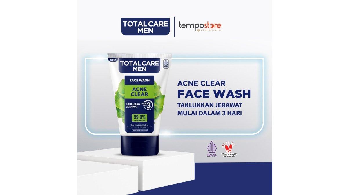 Total Care Men Face Wash Acne Clear