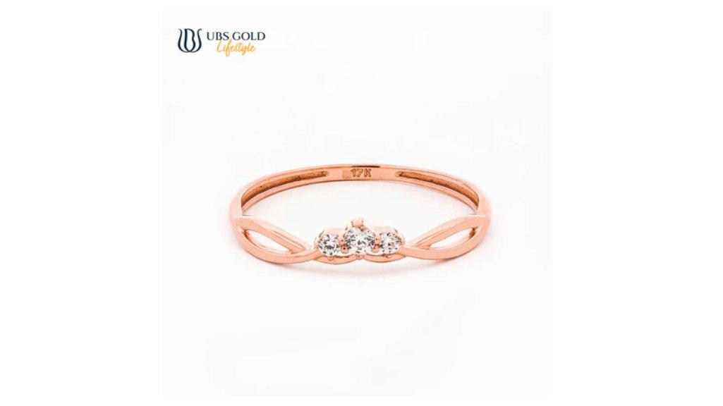 UBS Gold Cincin Emas - Cc17301 -17K
