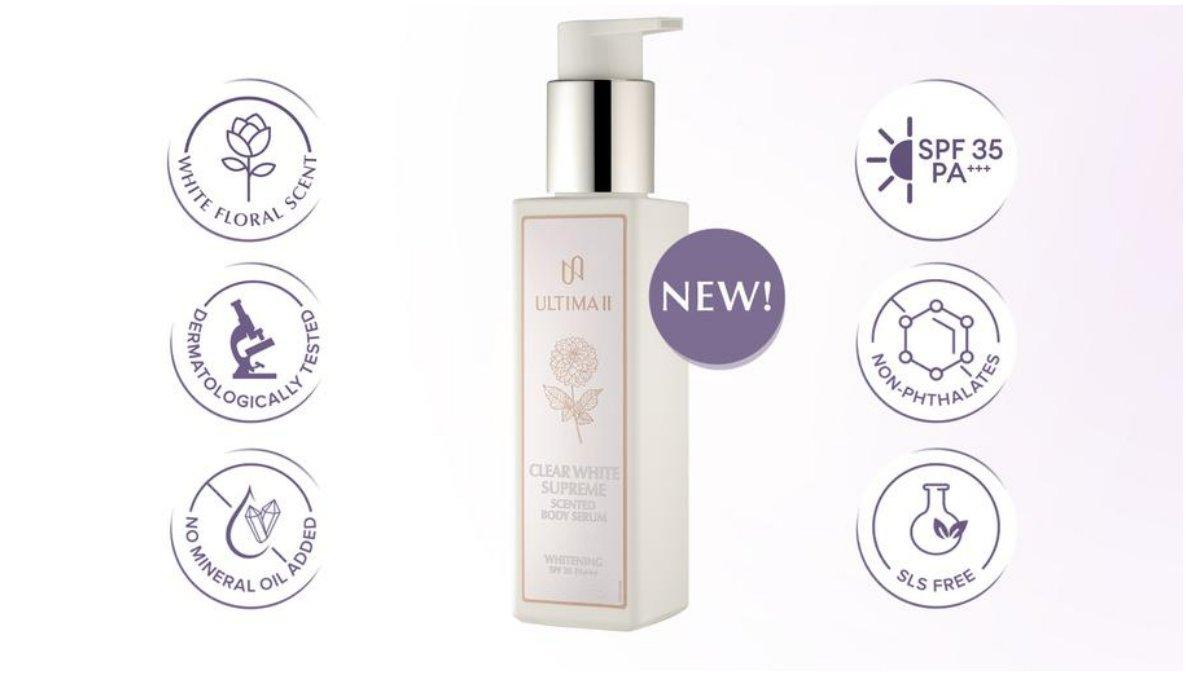 ULTIMA II Clear White Supreme Scented Body Serum