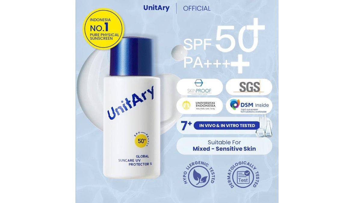 UNITARY Global Suncare Sunscreen UV Protector SPF 50+ PA++++