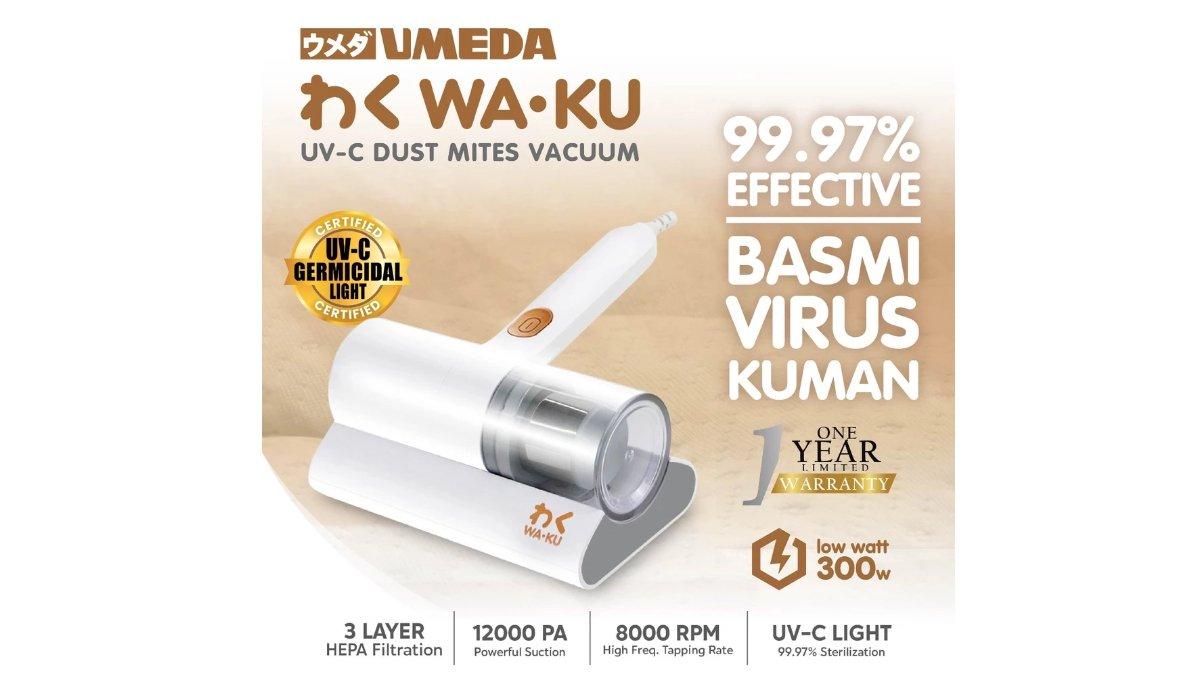 Umeda Waku UV-C Dustmite Vacuum Cleaner