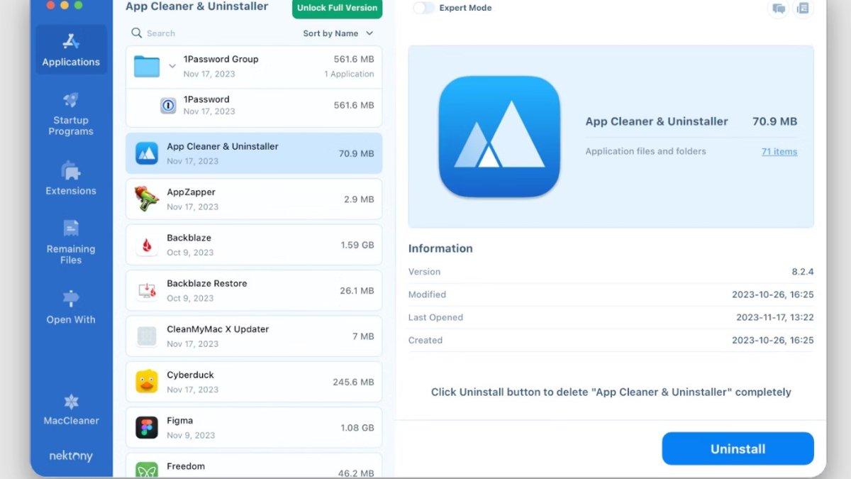 Uninstaller mac bisa untuk menghapus aplikasi pada MacBook atau MacAir