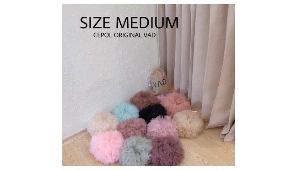 Vadhijab - Cepol Ikat Rambut Hijab Tulle Anti Pusing