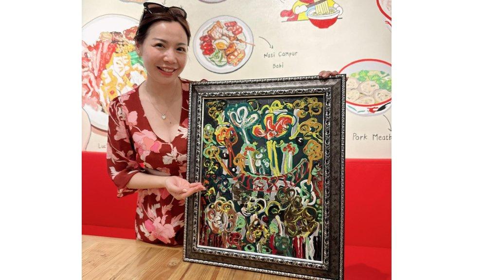 Viral di TikTok, Lukisan Go Green Taruparwa Bawa Pesan Pelestarian Lingkungan sebagai Hiasan Dinding