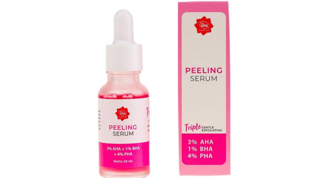 Kemasan Viva Peeling Serum