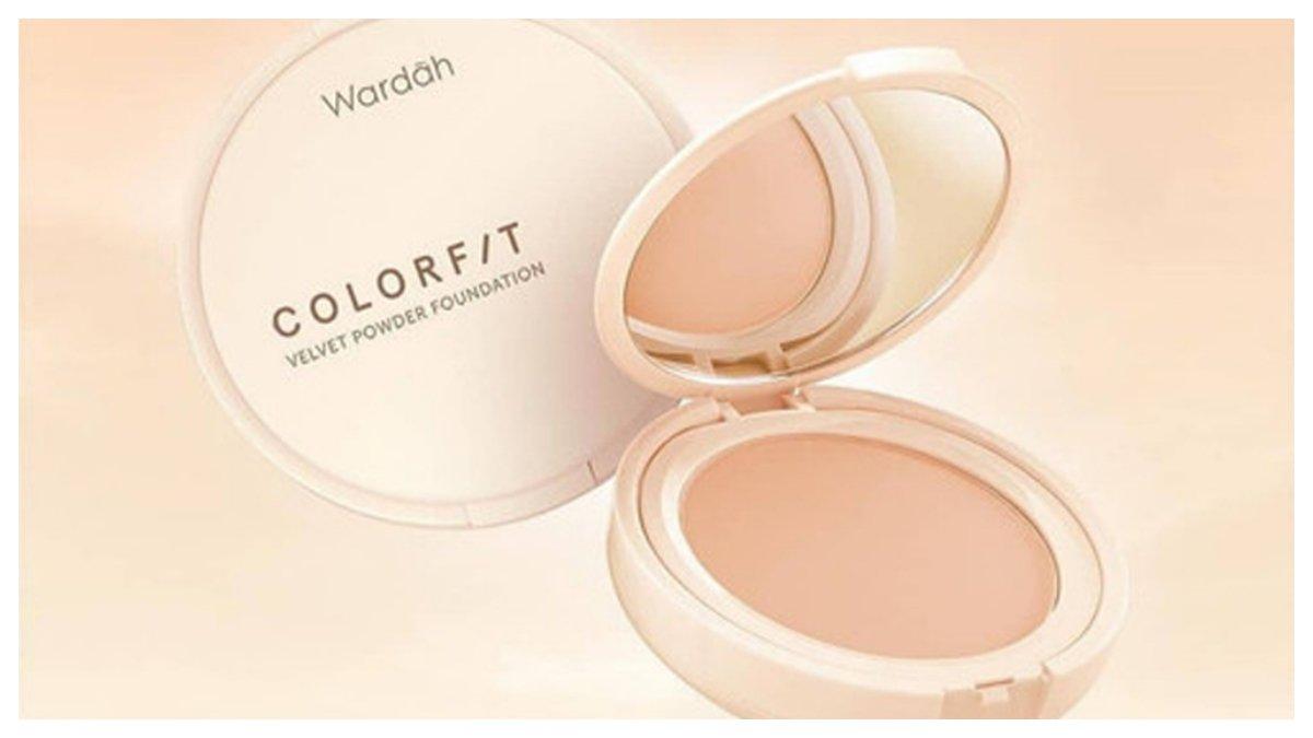WARDAH Colorfit Velvet Powder Foundation