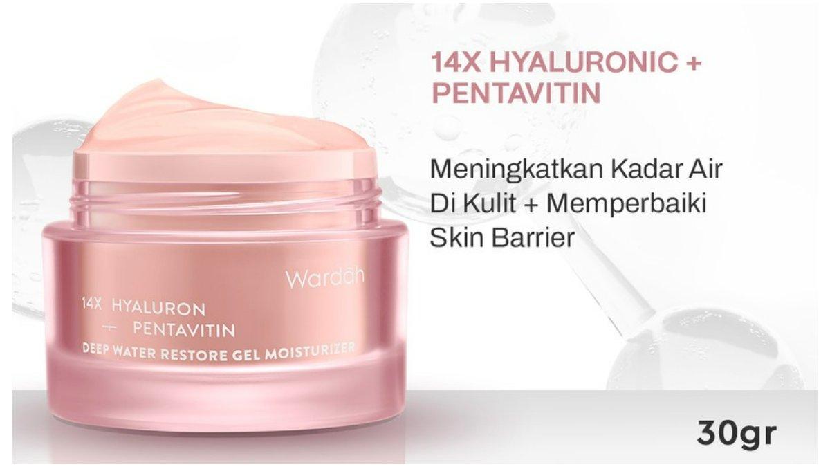 Wardah 14 Hyaluronic Acid + Pentavitin Gel Moisturizer
