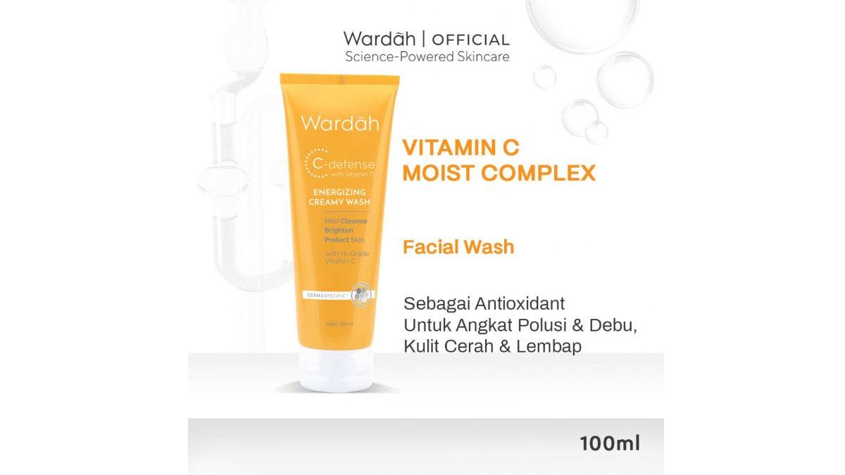 Wardah C-Defense Energizing Creamy Wash