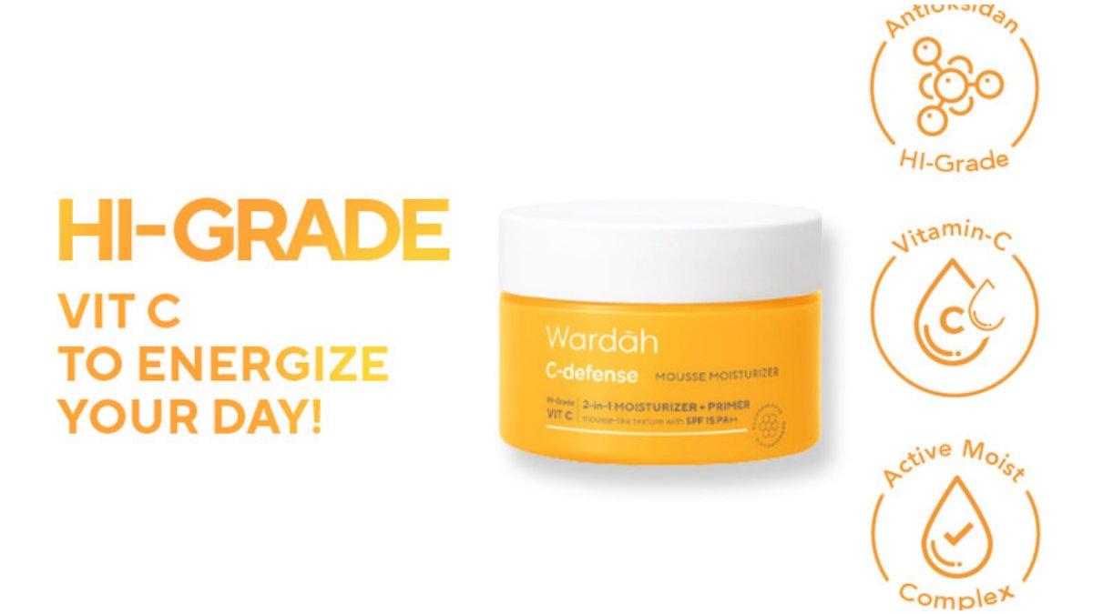 Wardah C-Defense Mousse Moisturizer