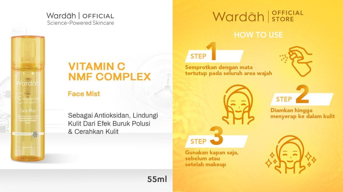 Wardah C-defense Face Mist