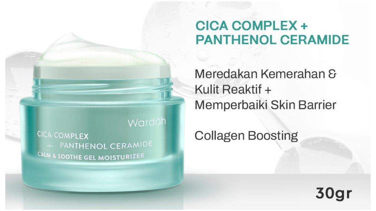 Wardah Cica Complex + Panthenol Ceramide Gel Moisturizer
