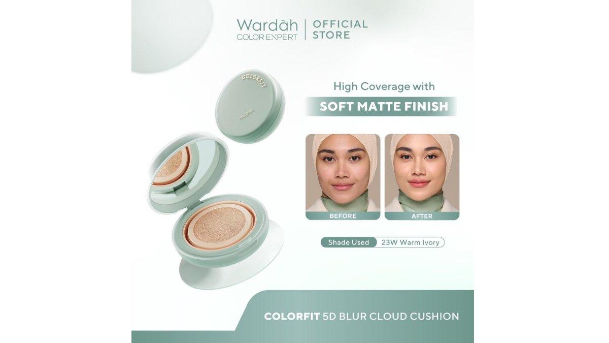 Wardah Colorfit 5D Blur Cloud Cushion