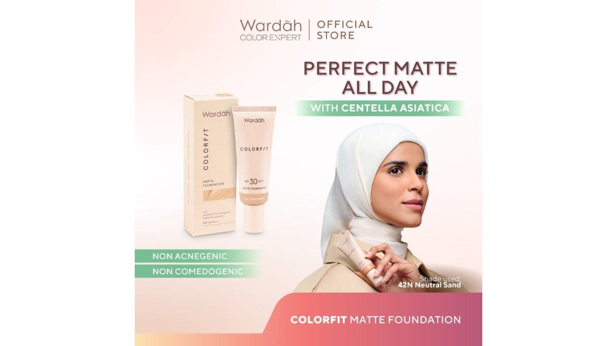 Wardah Colorfit Matte Foundation