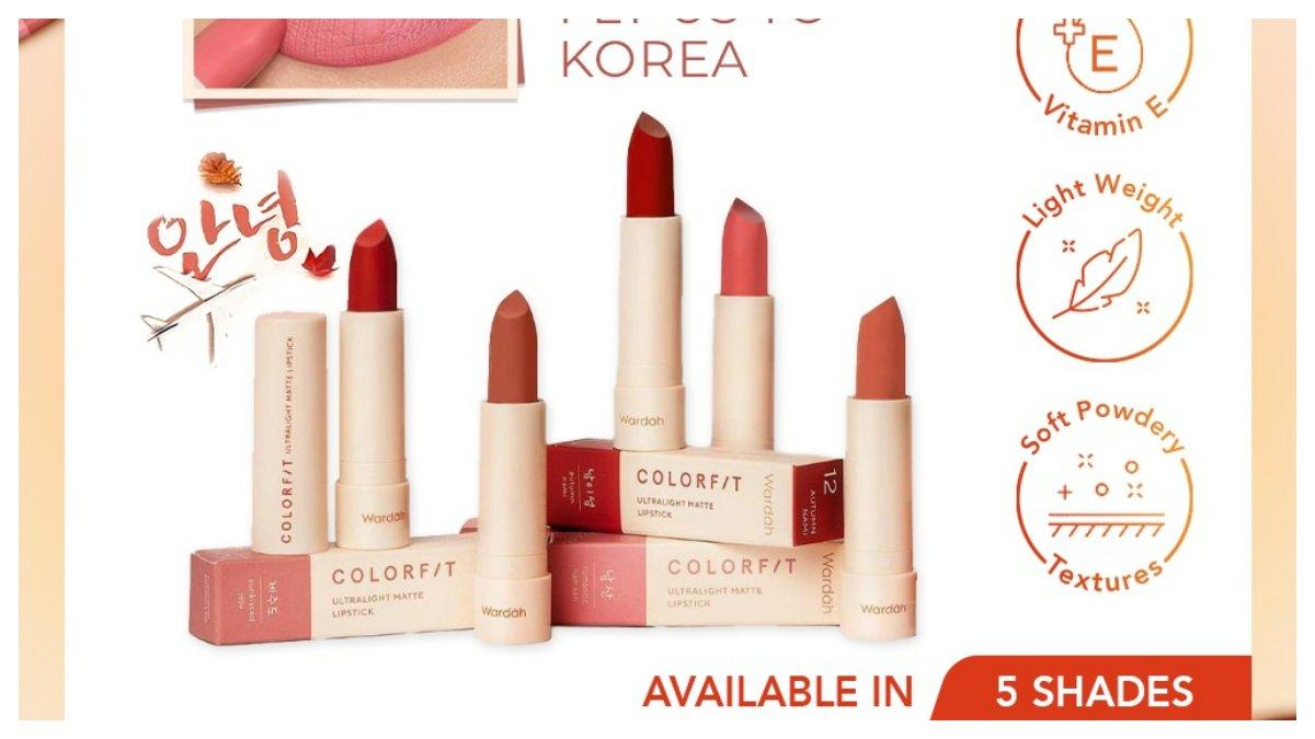 Wardah Colorfit Ultralight Matte Lipstick